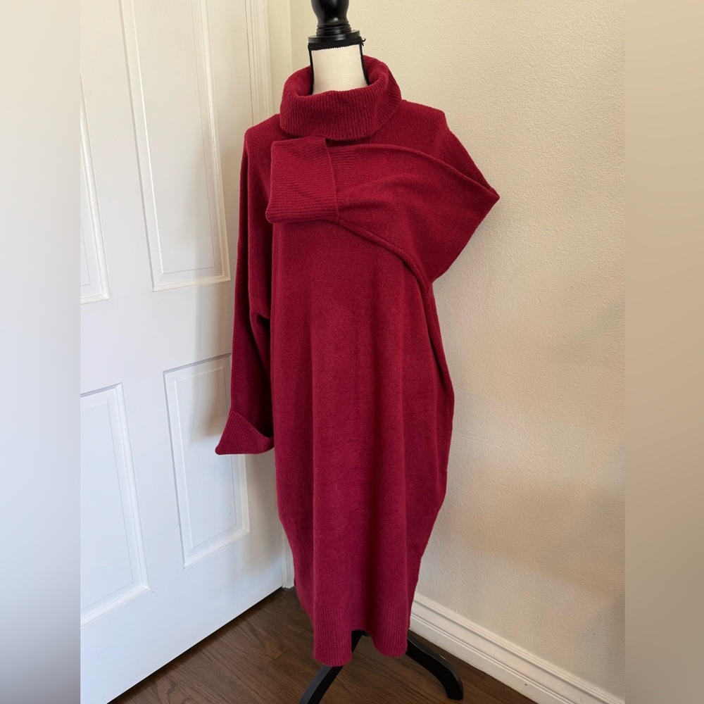 NWT Burgundy Sweater Dress